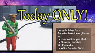 GTA 5 Online New Years Eve 2017 Gifts and Such!