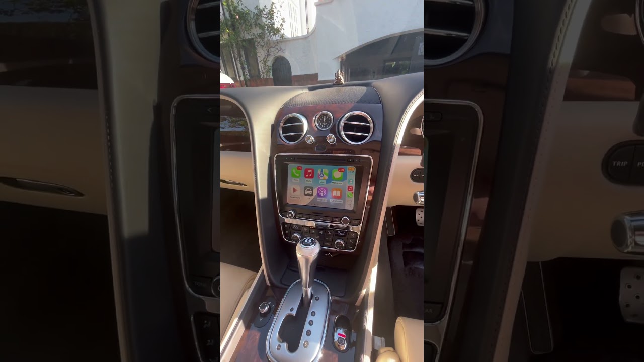 Bentley Continental GT ❌ Wireless Apple CarPlay ❌ Wireless Android Auto