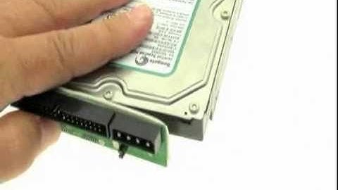 SATA HARD DRIVE to ATA-133 PATA 40-PIN IDE Cable