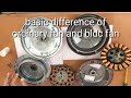 Ordinary Fans Vs BLDC Fans सामान्य पंखे और ब्रुशविहीन डीसी पंखे में अन्तर Permanent Magnet Motor Fan