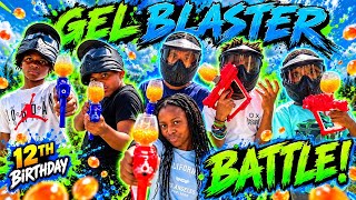 The Most Epic 12th Birthday Gel Blaster Battle You've Ever Seen!