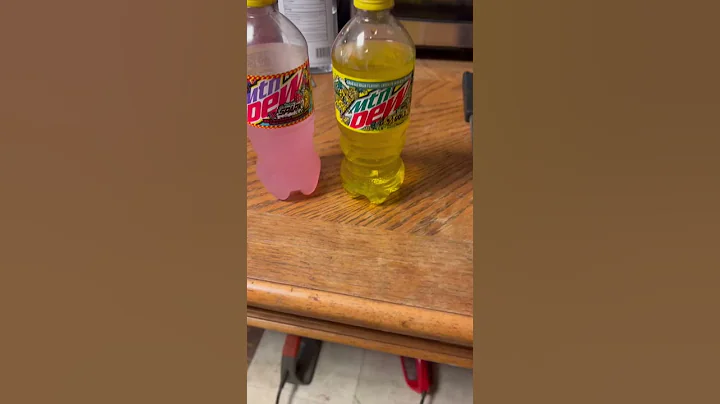 TASTE TEST ON 2 DIFFERENT MOUNTAIN DEWS