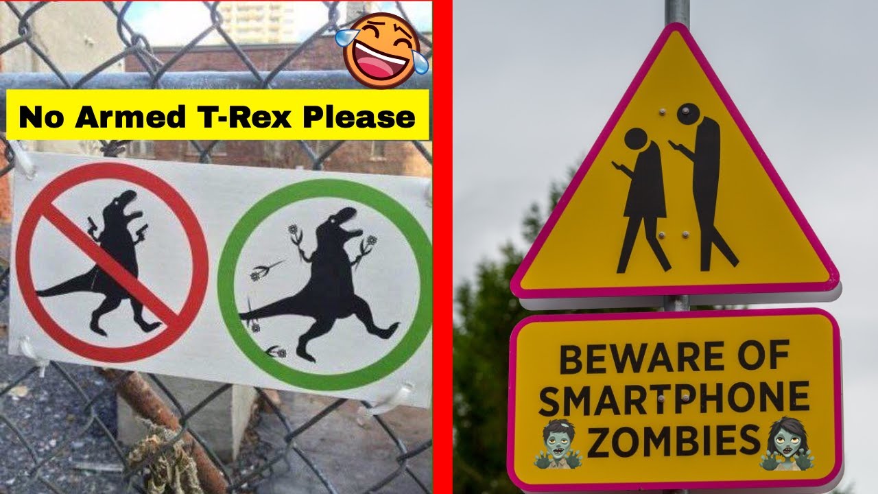 The Most Hilarious Signs Ever - YouTube
