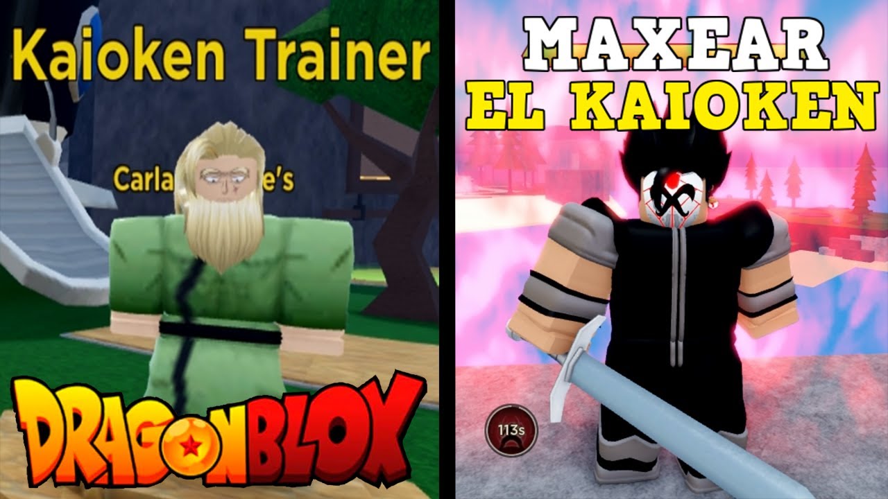 COMO CONSEGUIR Y MAXEAR EL KAIOKEN EN DRAGON BLOX 2023 (ROBLOX) - YouTube