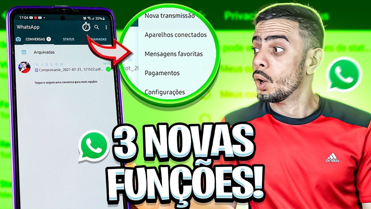 WHATSAPP - 3 NOVAS FUNÇÕES que Você Não Viu! ( ATIVE AGORA ) - YouTube