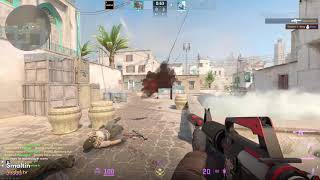 CS2 Grenade Headshot (de_dust2)