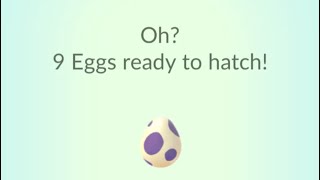 Pokémon Go Random Egg Hatches w\/ Music…