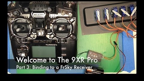 Welcome to the Turnigy 9XR Pro, Part 3: Binding a FrSky Receiver