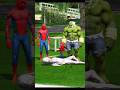 GTA 5 :স্পাইডারম্যানকে বাচালো হাল্ক #spiderman #ironman #superman