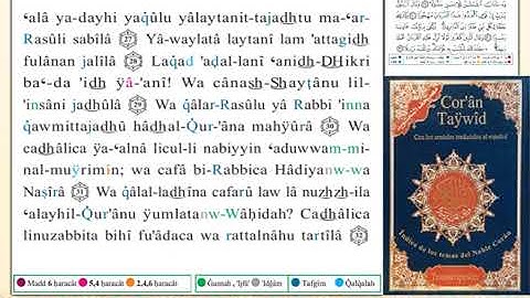 ختمة من مصحف التجويد باللغة الإسبانية الصفحة رقم 362