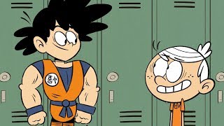 Goku in The Loud House (Original Animation by AnimationRewind)