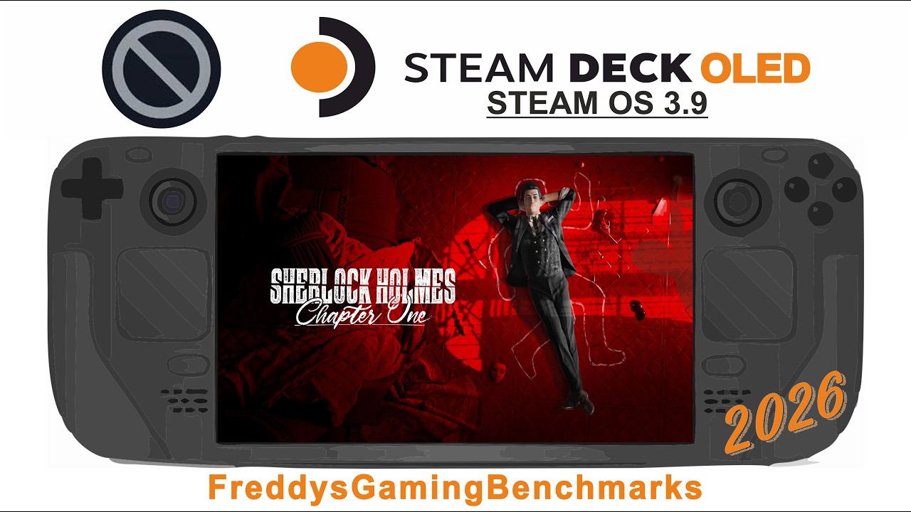 Sherlock Holmes Chapter One on Steam Deck OLED with Steam OS 3.9