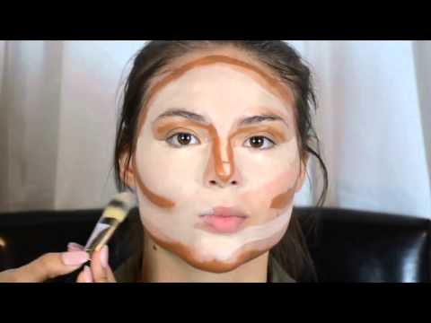 Contouring & Highlighting- Kim Kardashian's Makeup