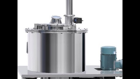 PGZ 1000 Automatic Peeler Scraper Discharge Centrifuge