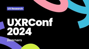 Rewatch The Full Event Livestream | UXRConf 2024