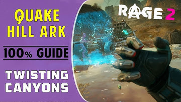 All Storage Containers, Data Pads & Ark Chest Location | Quake Hill Ark | RAGE 2