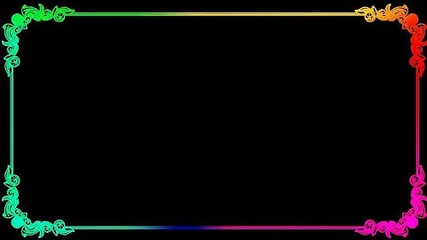 new border line colour Green screen video background effect black screen video sanck video editing