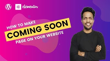 [SUPER EASY] How to make a Coming Soon or Maintenance Page on your Website
