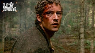 Fergus and the Crew Ambushed by Indians (Full Scene) | The Burrowers