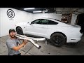 Mustang gets a loud exhaust! Corsa Xtreme