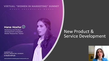 New products & service development - Hana Hoxha