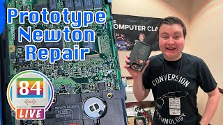 LIVE: Repairing Ken's Prototype Apple Newton Message Pad
