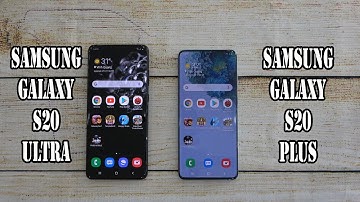 Samsung Galaxy S20 Ultra vs Samsung Galaxy S20+ | SpeedTest and Camera comparison