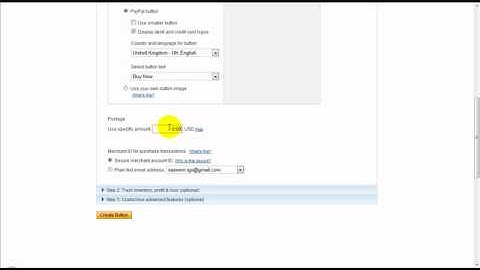 How to add paypal button - video tutorial
