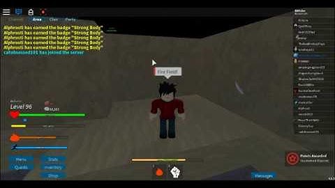 Roblox / Arcane Adventures / How to Level Up Fast! / 25+ - 100