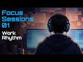 Focus Sessions 01: Work Rhythm - Work music, Synthwave, Deep Focus Music