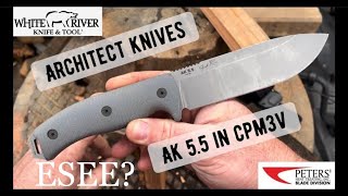 The Architect Knives AK 5.5, An awesome customizable fixed blade knife