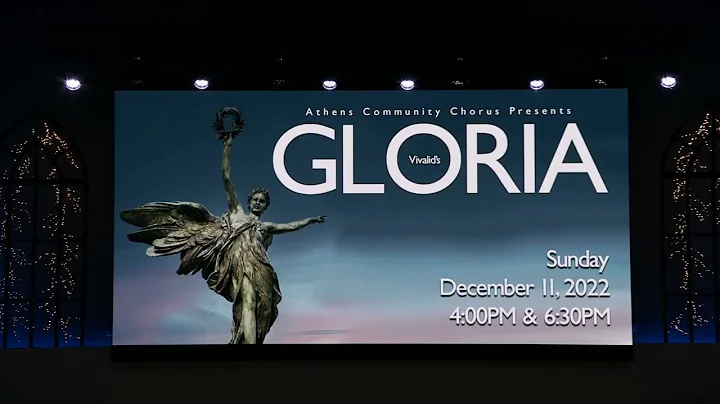 Vivaldi's Gloria Performed by Athens Community Choir