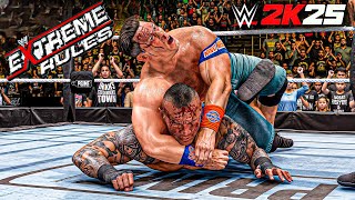 WWE 2K25 - John Cena vs. Randy Orton | Extreme Rules Match