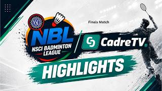 Final | Solitaire Shuttlers vs Rajdhani Royals Final Match | NSCI BADMINTON LEAGUE 2026 screenshot 2