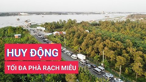 Phà tạm Rạch Miễu huy động lực lượng lớn phà lớn phục vụ Tết