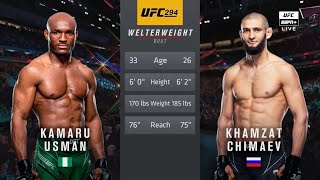 🔴 UFC 294: Kamaru Usman vs. Khamzat Chimaev | Full Fight \& Highlights | Middleweight Bout