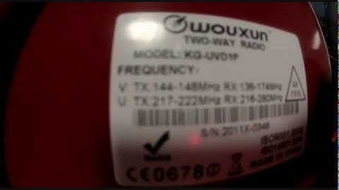 Wouxun KG-UVD1p 2m~222 Version & Programming...