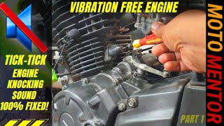 BIKE ENGINE NOISE KNOCKING REASON AND HOW TO FIX TICK TICK ENGINE  SOUND VIBRATION SOLUTION screenshot 5