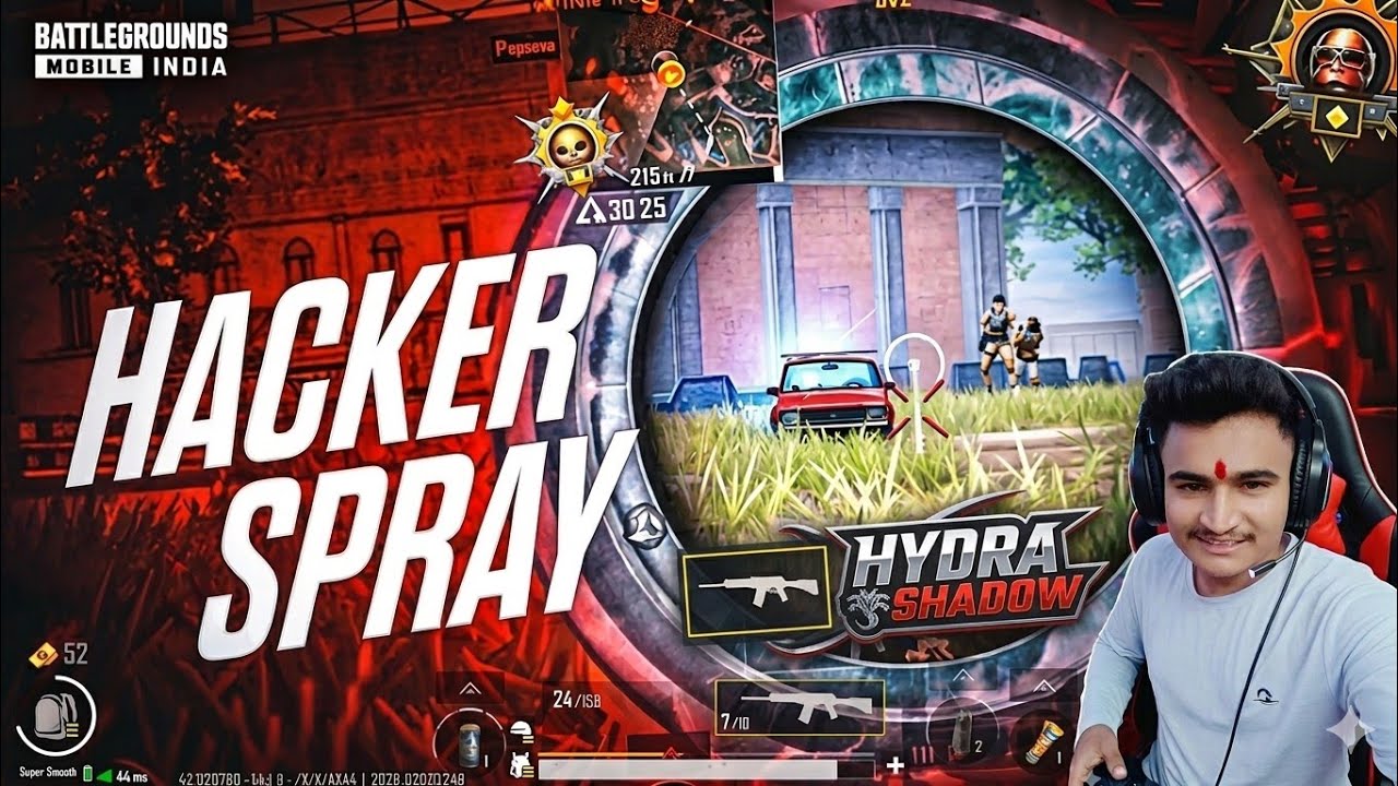 Hacker Ko Diya Dangerous Spray 😈🔥 | BGMI Pro Clutch | HYDRA SHADOW 