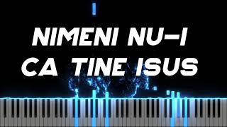 Video thumbnail of "Numele Tau E Inaltat - Nimeni Nu-i Ca Tine, Isus - BBSO -  Negativ Pian - Tutorial"
