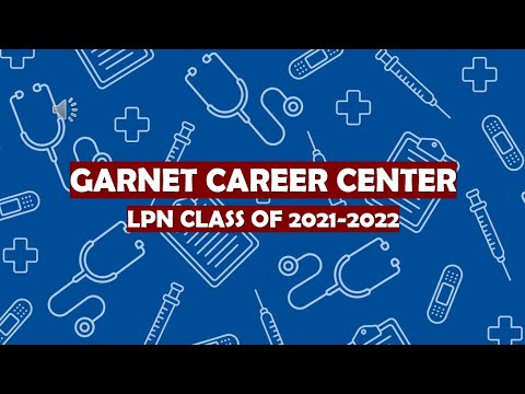 Garnet Career Center Practical Nursing Class of 2021-2022