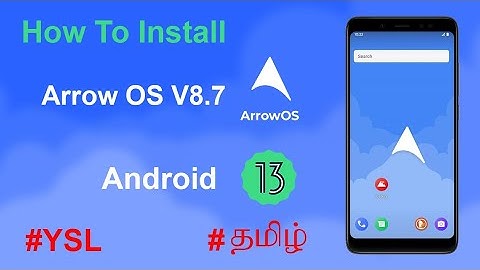 How to Install Arrow OS Android 13 in Any Redmi Device | DP Tamil Info | Redmi Y2