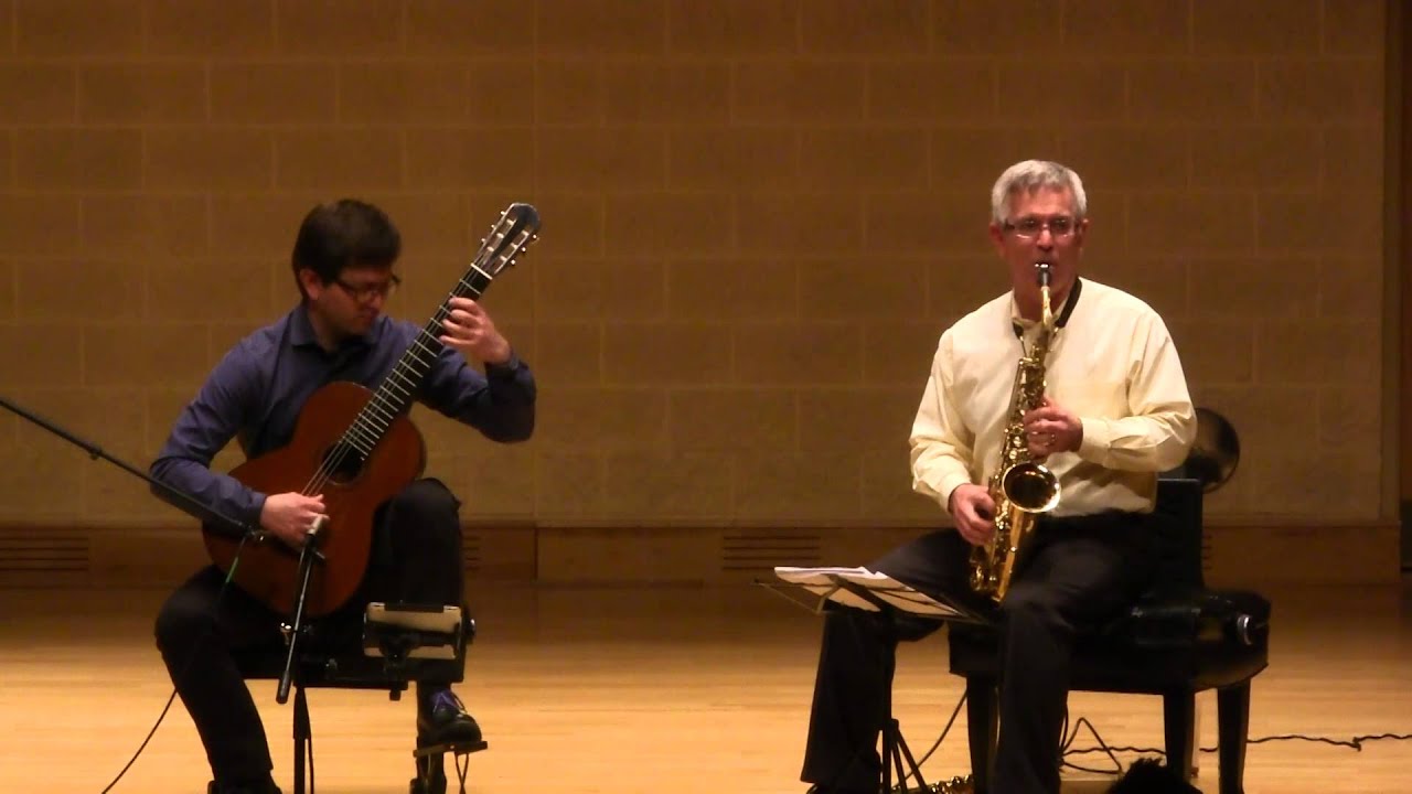 Duo Montagnard performs Jacques Ibert's "Entr'acte"