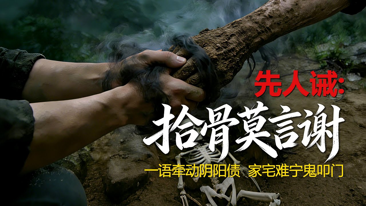 对拾骨匠道谢，就是在请亡魂回家。#民俗禁忌 #乡村怪谈 #助眠故事 - YouTube