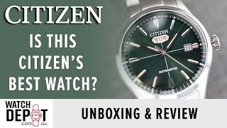 Citizen Nh839151x Mechanical Watch  C7 Series  Unboxing U0026 Review