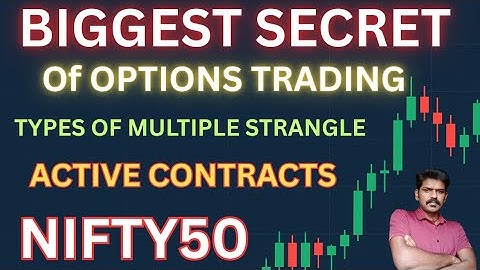 Biggest Secret of OPTIONS Trading Revealed 🔥 | Multiple Strangle Concept  Explained