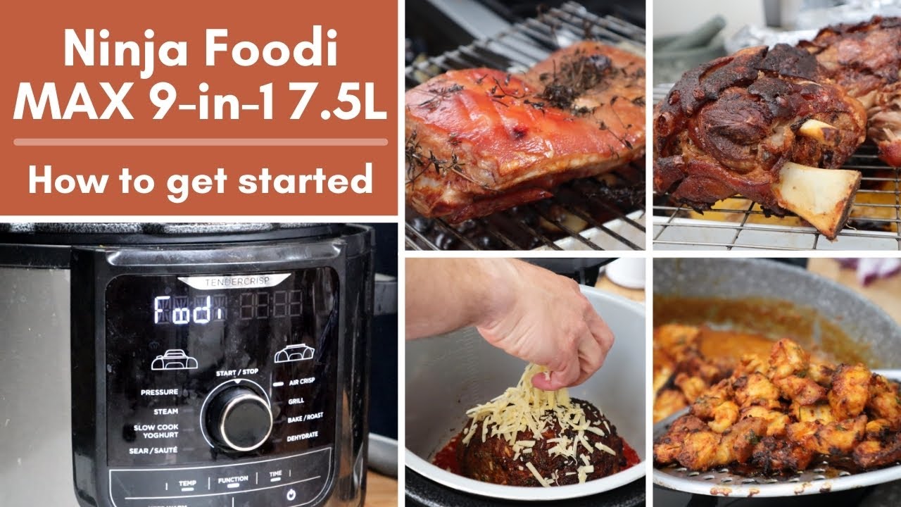 How to get started with the Ninja Foodi MAX 9-in-1 Multi-Cooker 7.5L:  Pressure Test & Equipment 