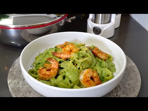 Spinach and Pistachio Pasta