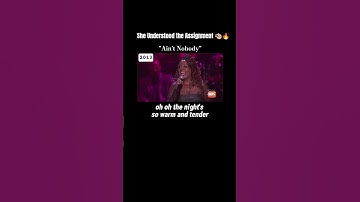 Thumbnail of Ledisi - Ain't Nobody | Chaka Khan Tribute #live #soul #funk #lyrics #shorts #rnb