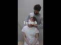 【ASMR ボキボキ整体】(女性版)首集めました!!連続ボキボキ!!クリアな関節音をお楽しみください@ボキアートch #shorts
